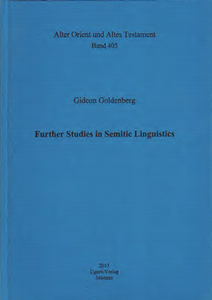 Further Studies in Semitic Linguistic (AOAT 405)