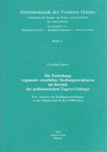 Die Entstehungsgeschichte regionaler Siedlungsstrukturen im Bereich des prähistorischen Zagros-Gebirges. (AVO 11)