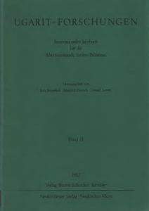 Ugarit-Forschungen 14 (1982)