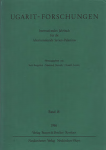 Ugarit-Forschungen 11 (1979)