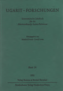 Ugarit-Forschungen 24 (1992)