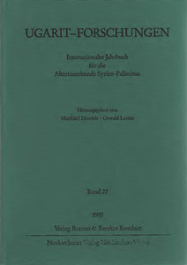 Ugarit-Forschungen 27 (1995)
