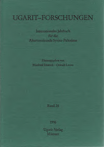 Ugarit-Forschungen 28 (1997)