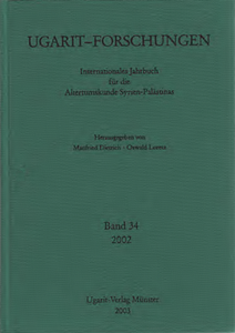 Ugarit-Forschungen 34 (2003)